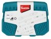 Zestaw kluczy nasadek 1/4 Makita B-65567 34el.
